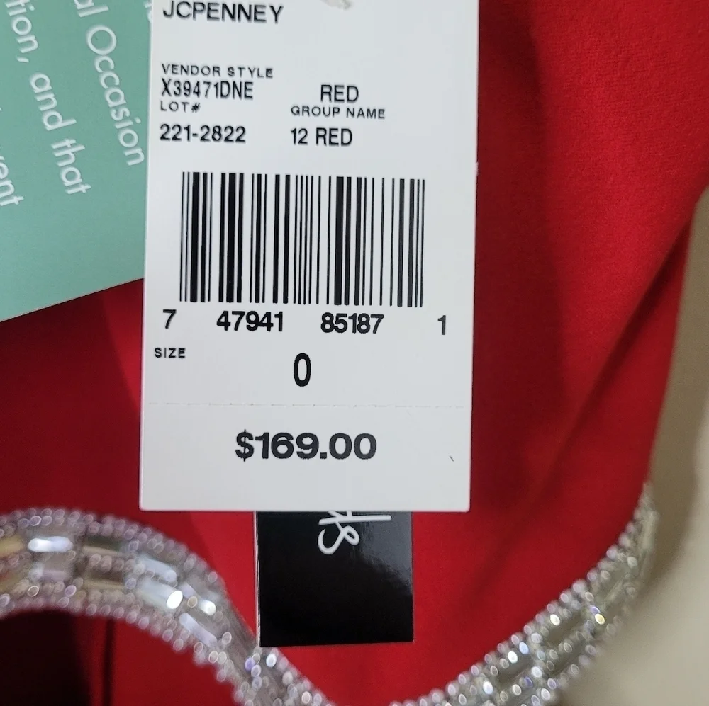 Speechless Red Formal Dress Size 0 NWT